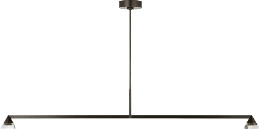 Midrand Crystal 60" Linear Chandelier - Image 3
