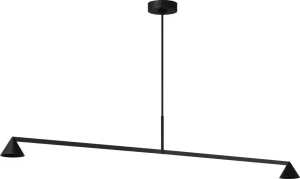 Midrand 60" Linear Chandelier in Nightshade Black - Image 1