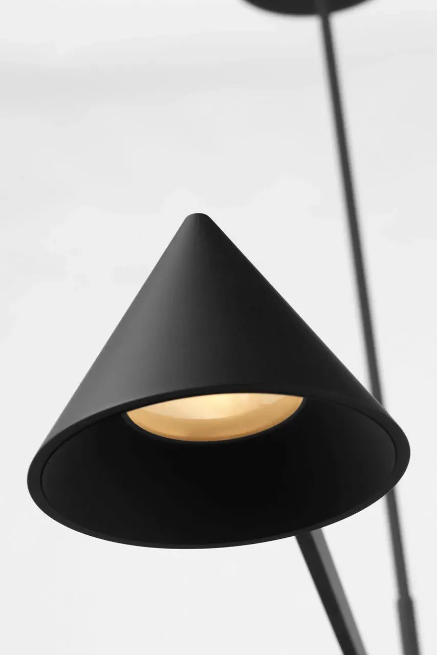 Midrand 60" Linear Chandelier in Nightshade Black - Image 3