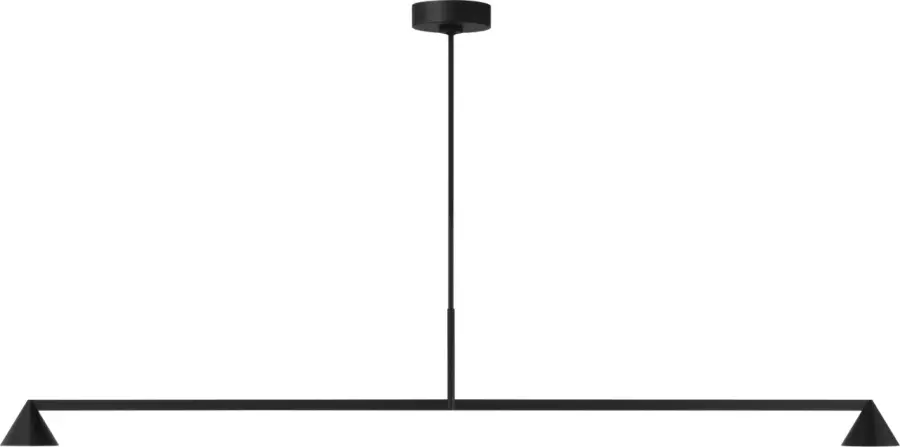 Midrand 60" Linear Chandelier in Nightshade Black - Image 4