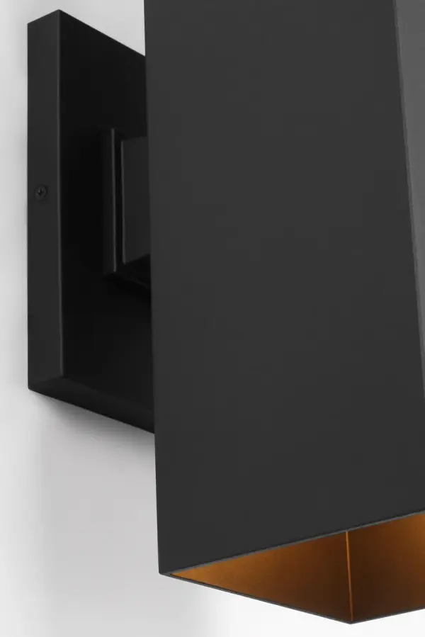 The Pohl StoneStrong lantern combines traditional lantern styling with contemporary durability. Its textured black finish and clear glass panels provide timeless curb appeal while the StoneStrong construction ensures weather resistance. - alternate view
