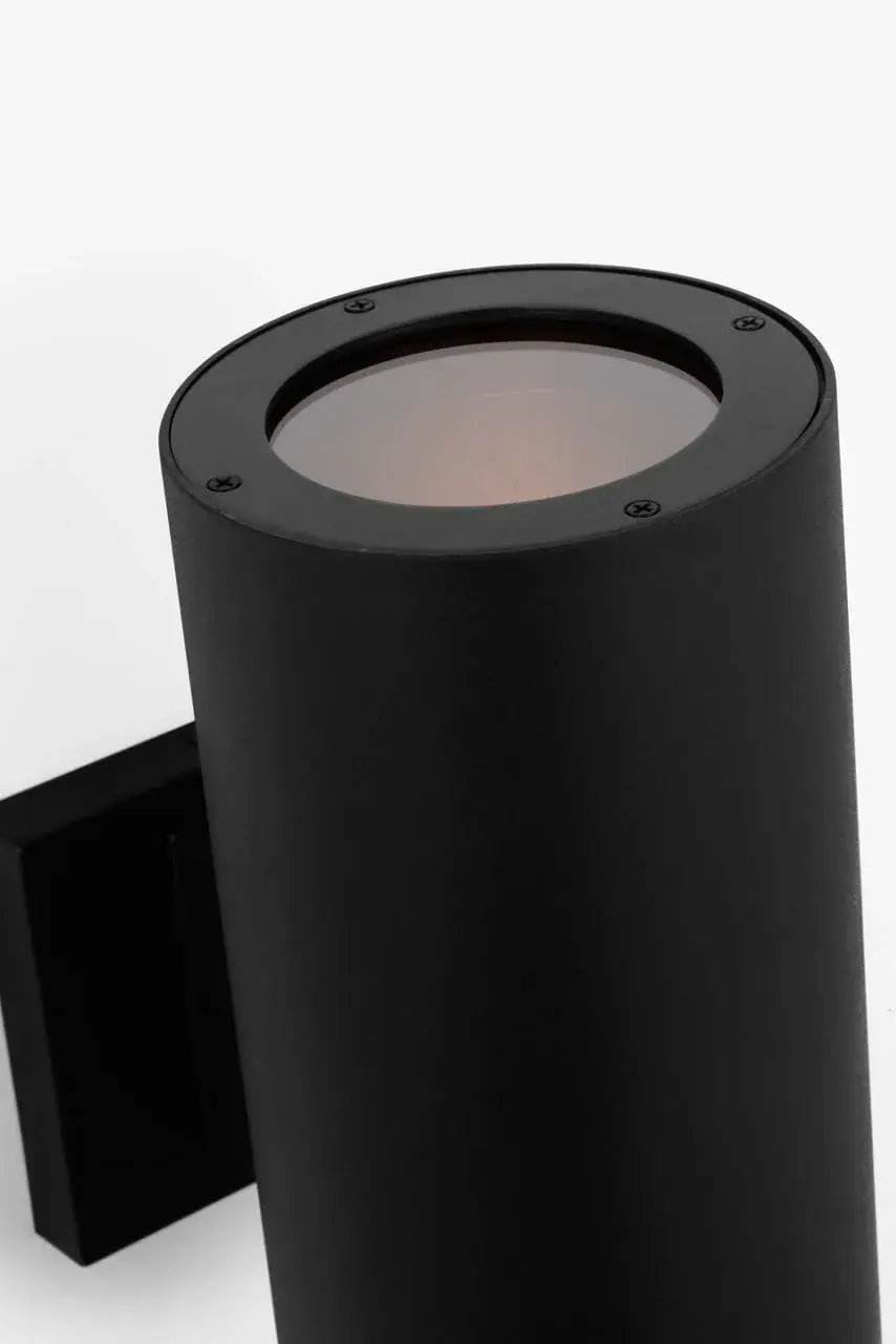 Outdoor Cylinders Medium Two Light Wall Lantern - Image 5