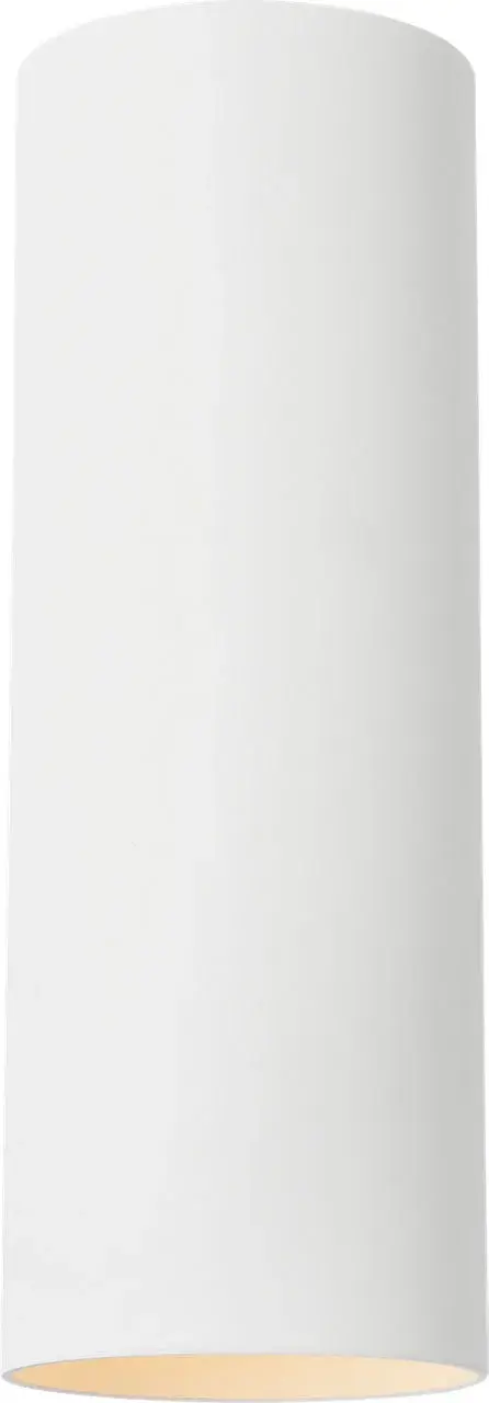 The Outdoor Cylinder wall lantern combines ultra-durable StoneStrong construction with sleek modern design. Its two-light configuration provides precise up-and-down directional lighting, perfect for contemporary outdoor spaces. - alternate view