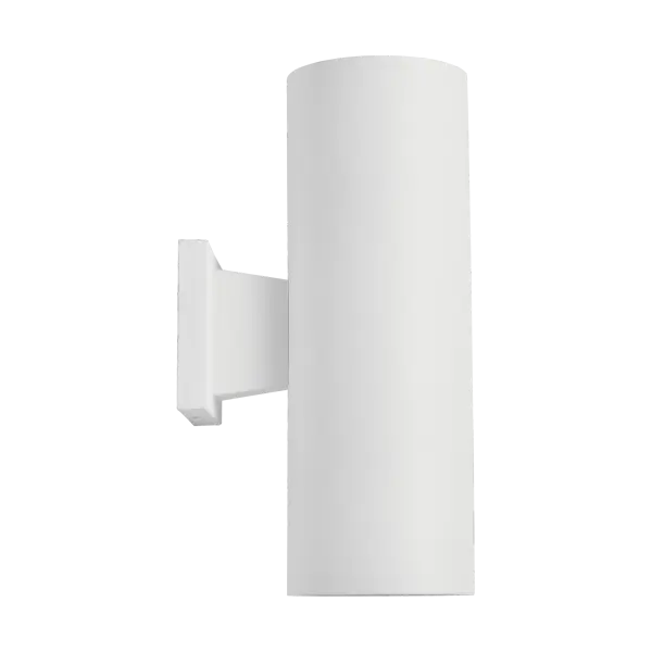 Outdoor Cylinder Medium Two Light Wall Lantern - Image 15