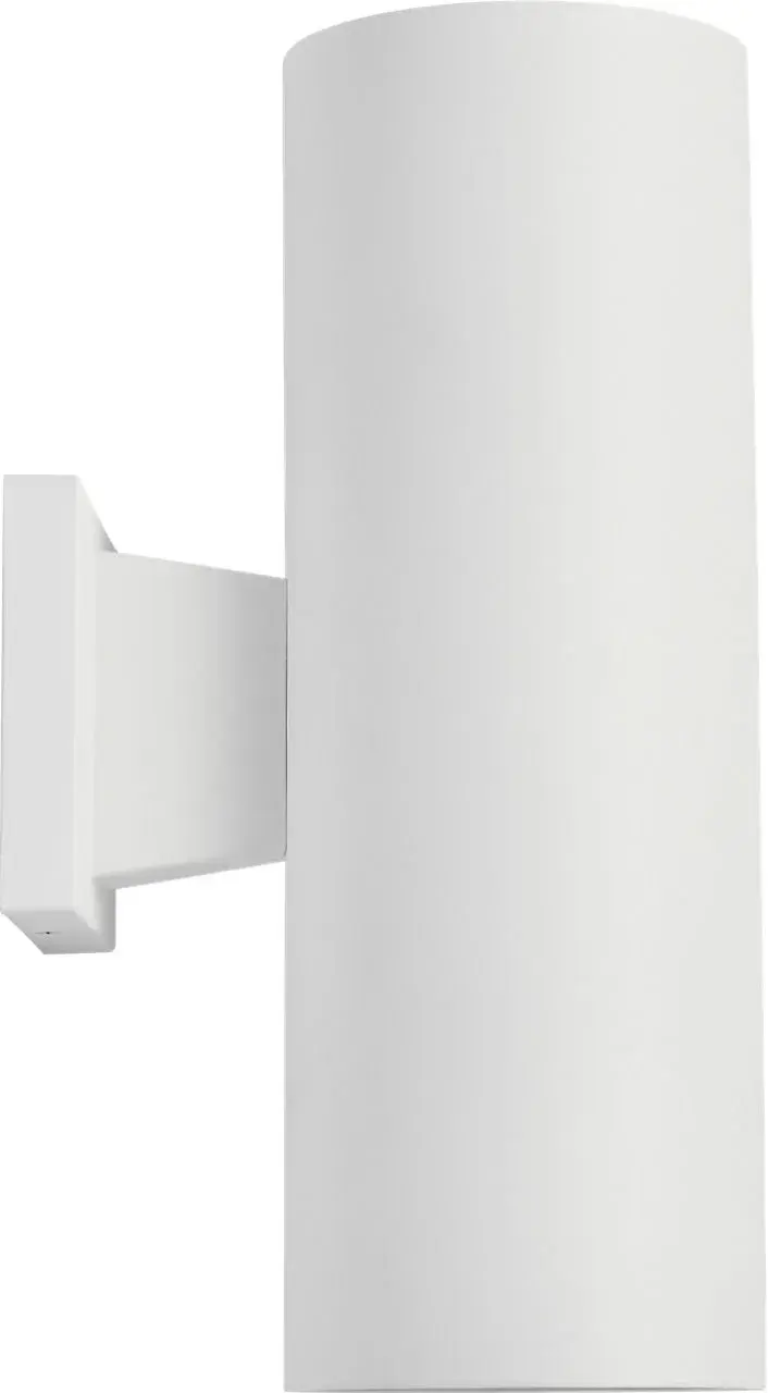 Outdoor Cylinder Medium Two Light Wall Lantern - Image 6