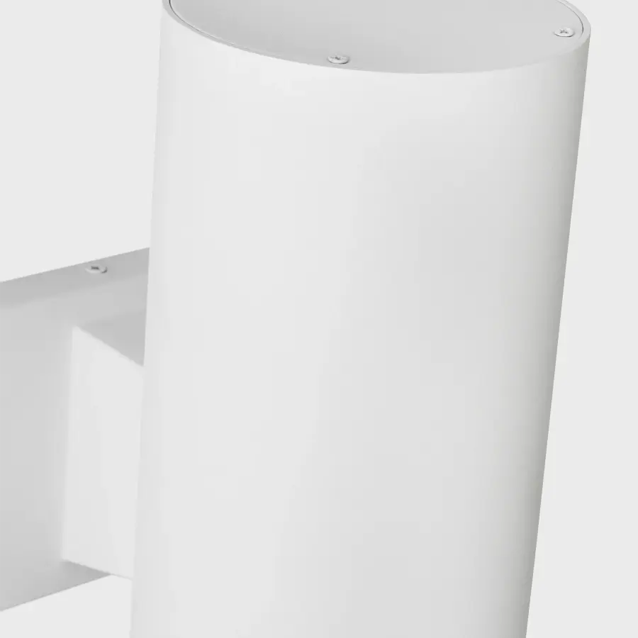 Outdoor Cylinder Medium Two Light Wall Lantern - Image 7