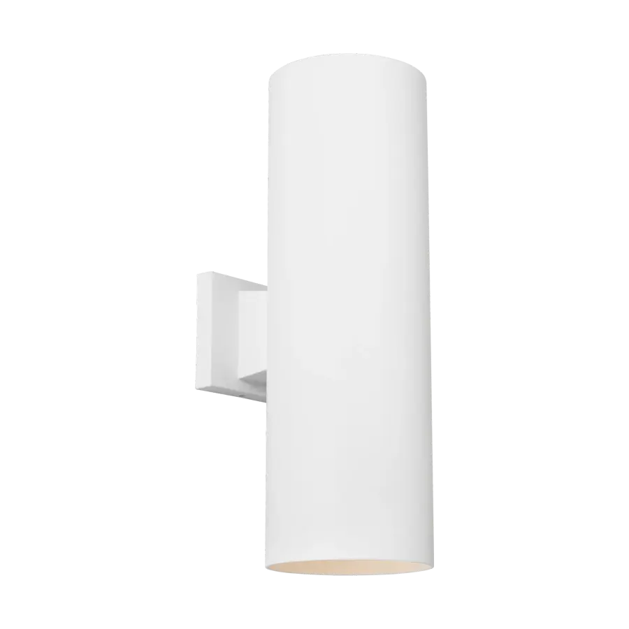 Outdoor Cylinders Large Two Light Wall Lantern - Image 1