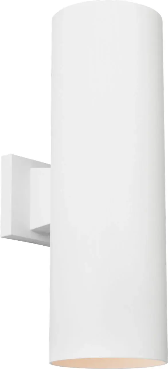 Outdoor Cylinders Large Two Light Wall Lantern - Image 4