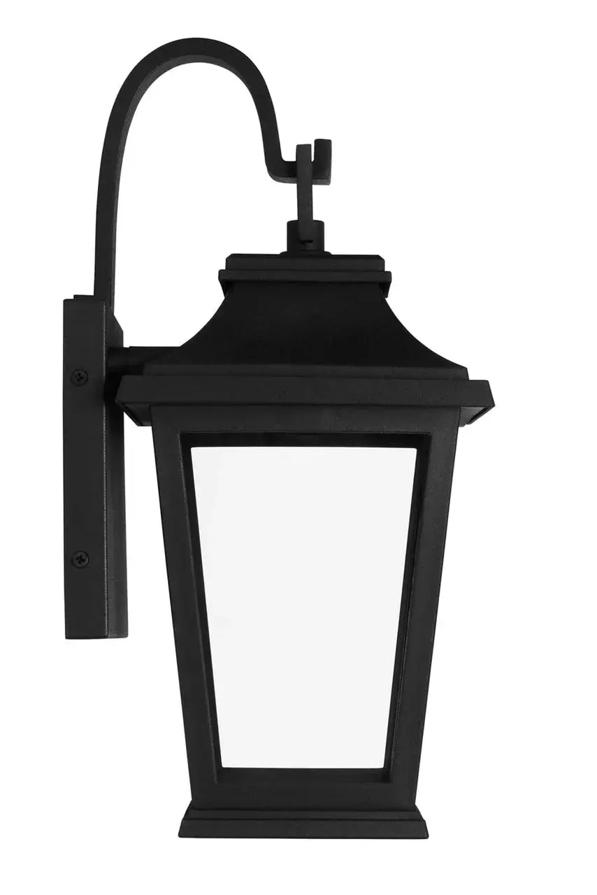 Warren Mini Lantern in Textured Black - Image 1
