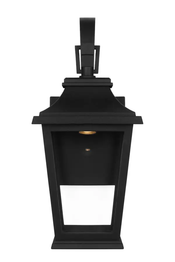 Warren Mini Lantern in Textured Black - Image 3