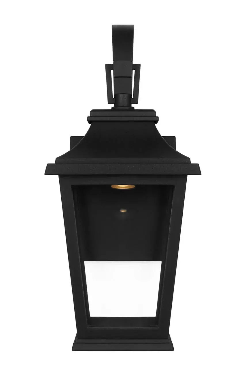 Warren Mini Lantern in Textured Black - Image 3
