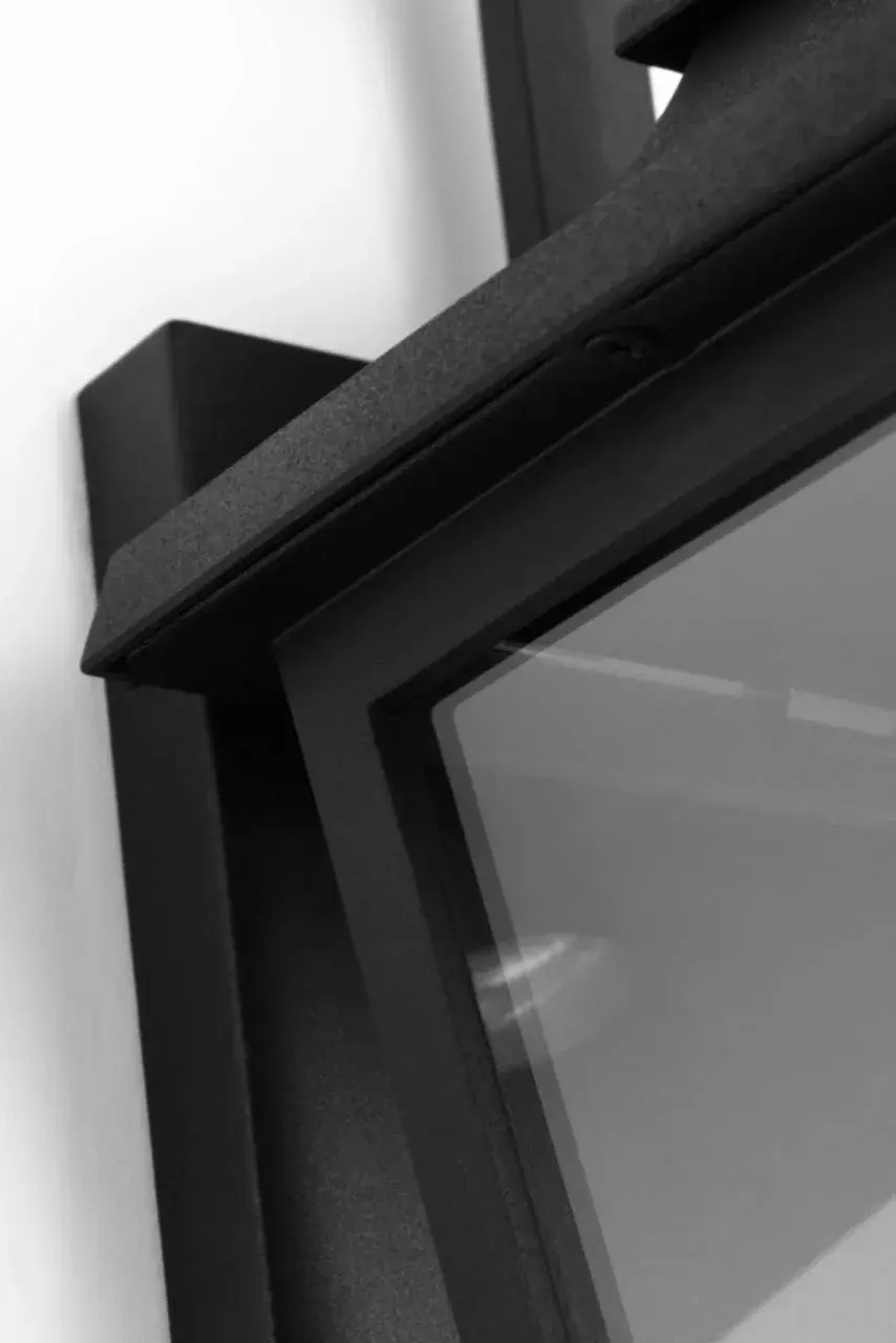 Warren Mini Lantern in Textured Black - Image 5