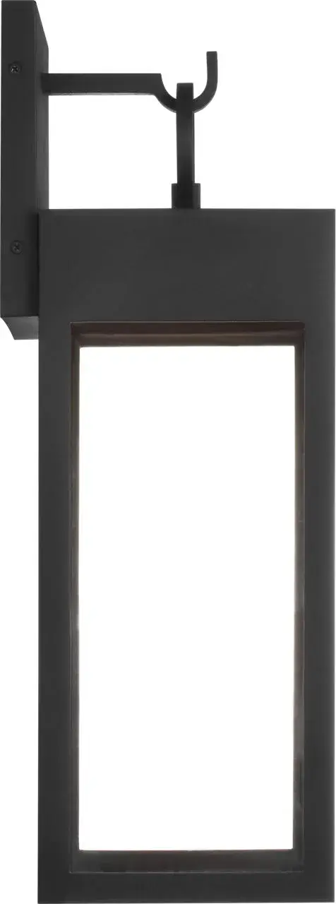 Sesha 20 Wall Lantern in Textured Black - Image 5
