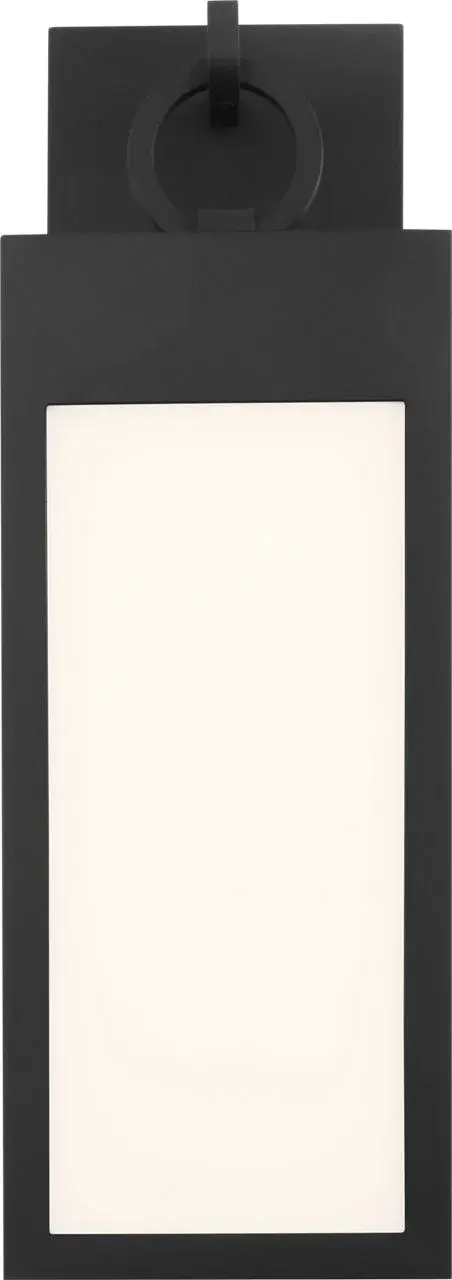 Sesha 20 Wall Lantern in Textured Black - Image 9