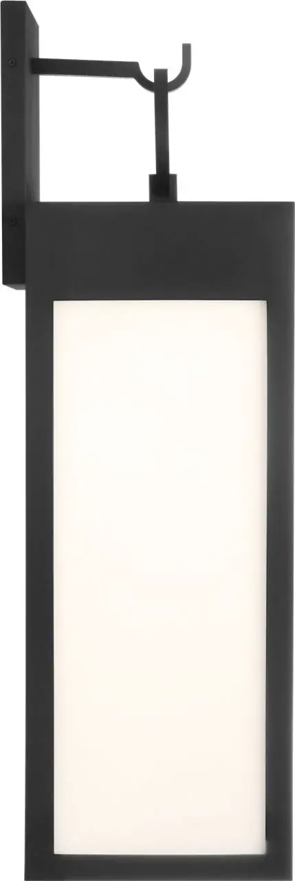 Sesha 30" Wall Lantern in Textured Black - Image 5
