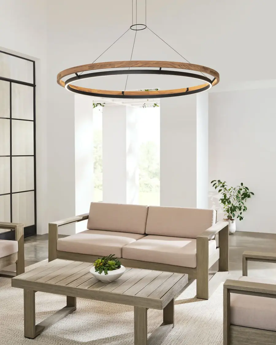 Grace 65" Outdoor Chandelier - Image 7