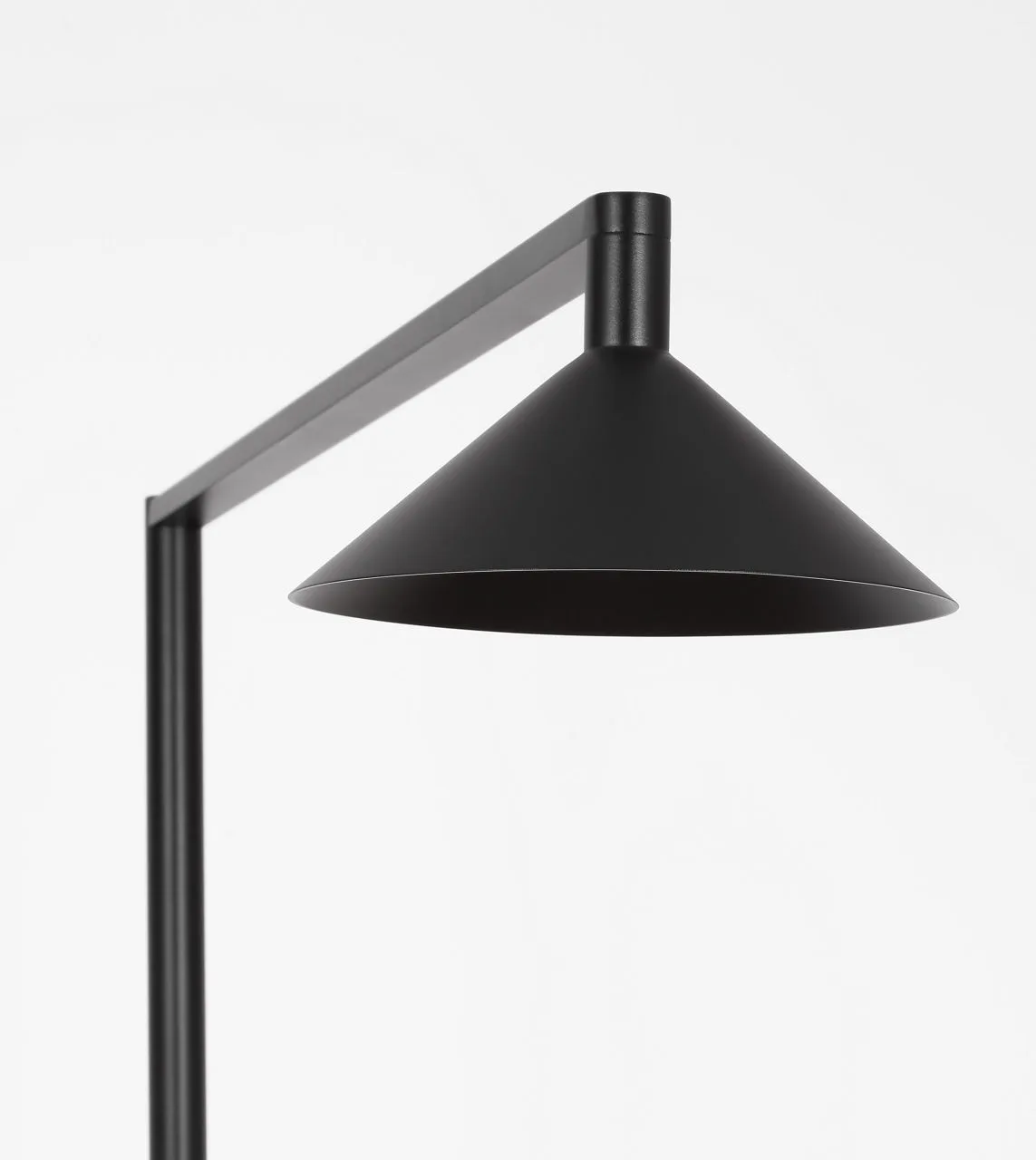 Mill LED Outdoor Floor Lamp in Black