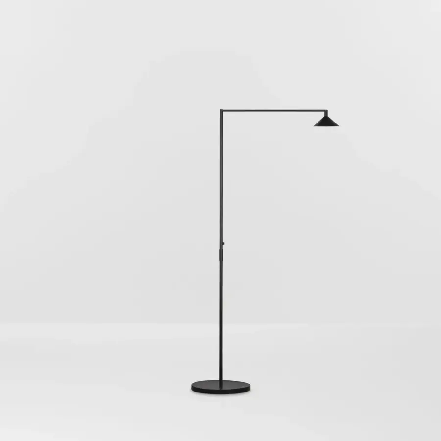 Mill LED Outdoor Floor Lamp in Black - Image 2