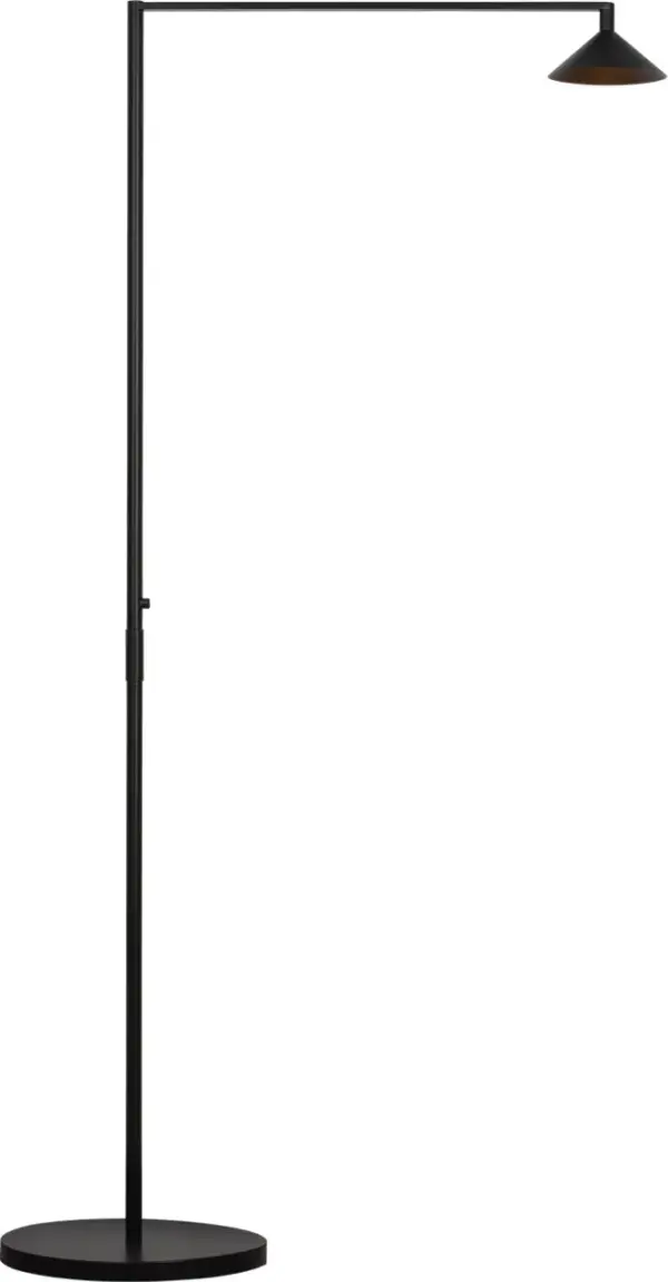 Mill LED Outdoor Floor Lamp in Black - Image 4