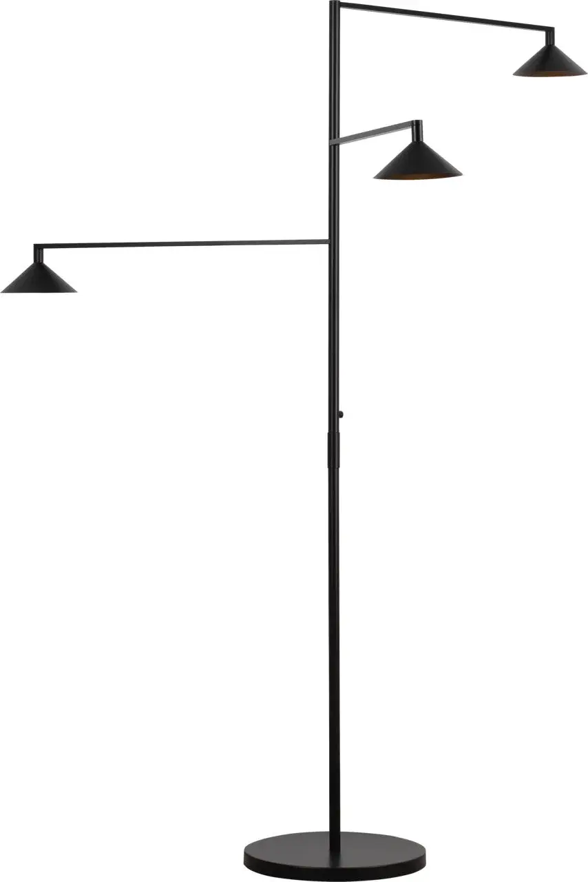 Mill LED Outdoor Grande Floor Lamp in Black - Image 3