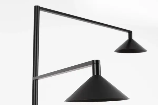 Mill LED Outdoor Grande Floor Lamp in Black - Image 5