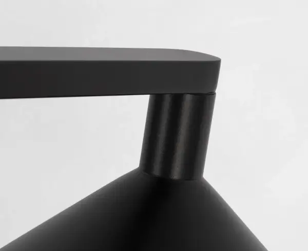 Mill LED Outdoor Grande Floor Lamp in Black - Image 6