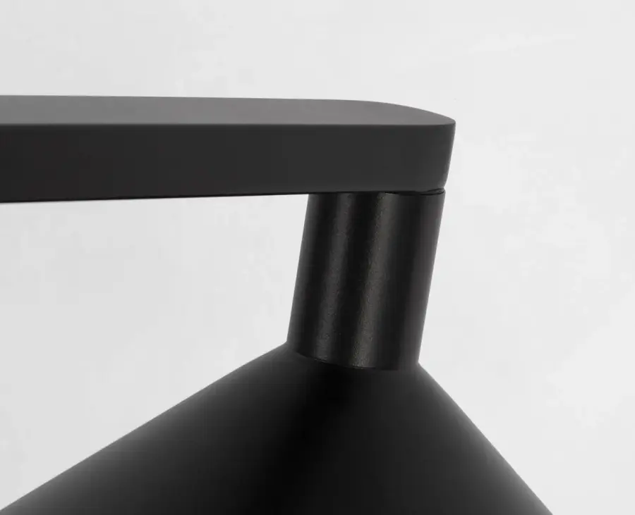 Mill LED Outdoor Grande Floor Lamp in Black - Image 6