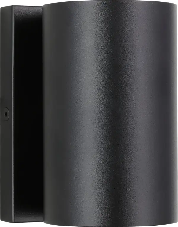 Pressa Round Small Wall Sconce in Black - Image 3