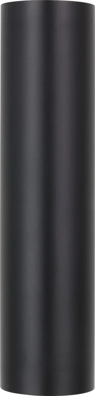 Pressa Round Medium Wall Sconce in Black