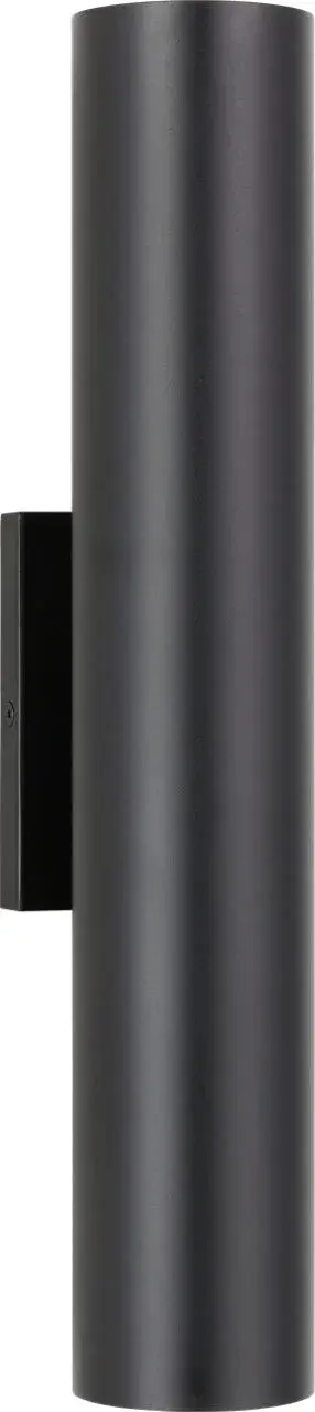 Pressa Round Large Wall Sconce in Black - Image 2