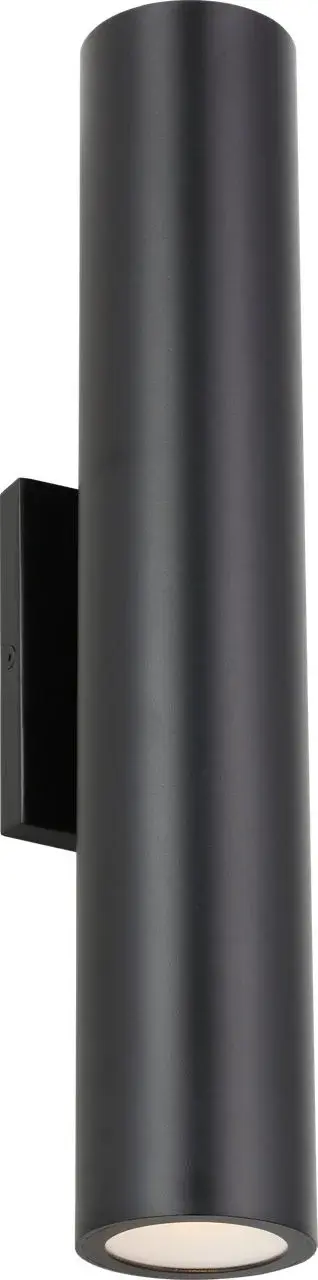 Pressa Round Large Wall Sconce in Black - Image 3