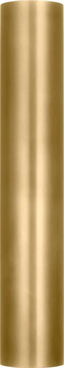 The Pressa Round Large Wall Sconce combines contemporary design with timeless brass elegance. Its generous size and 2700K warm LED lighting create inviting outdoor ambiance with high color rendering for true-to-life illumination.