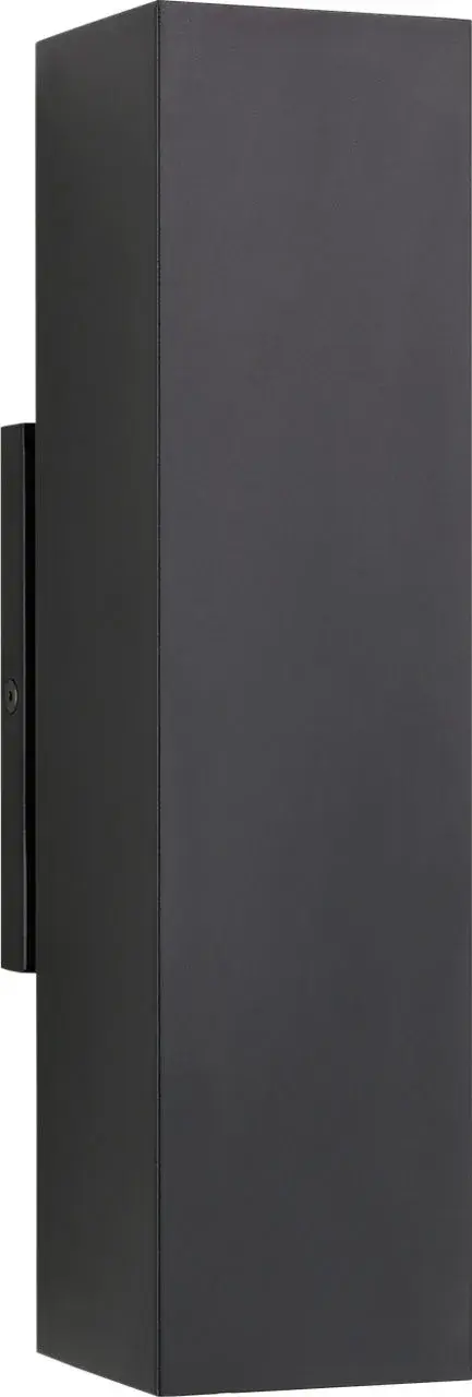 Pressa Square Medium Wall Sconce in Black - Image 4