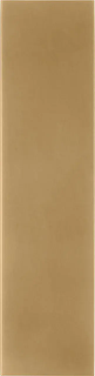 The Pressa Square Medium Wall Sconce combines contemporary design with premium natural brass finish and high-quality 2700K LED lighting. Its clean square profile and warm color temperature create inviting outdoor ambiance.