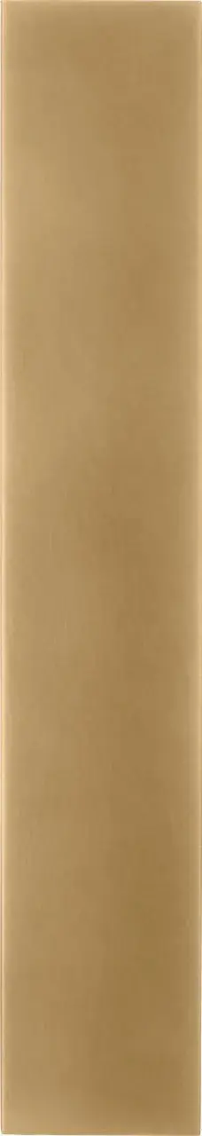 Pressa Square Large Wall Sconce in Natural Brass - Image 8