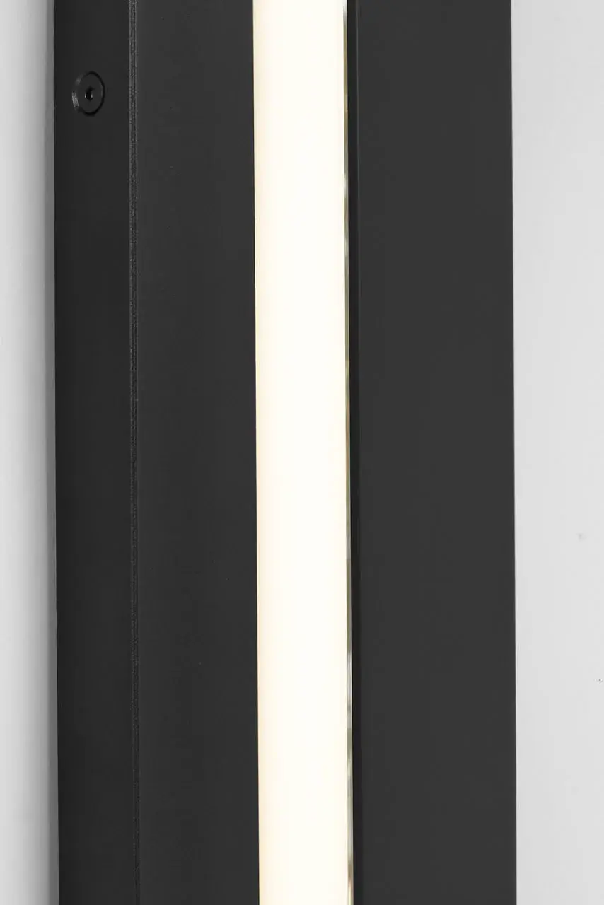 Aspen 48" Outdoor Wall Sconce in Black - Image 3