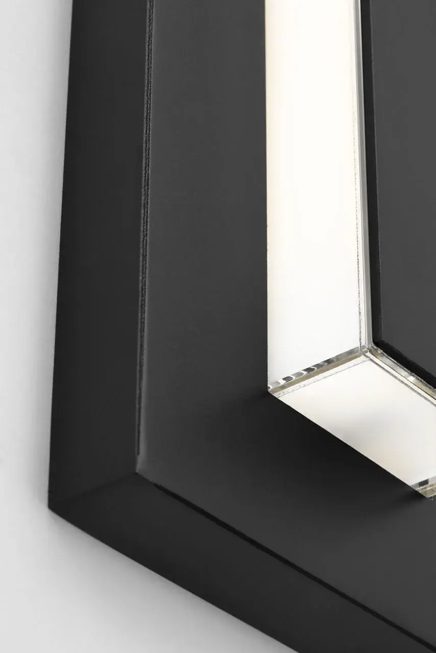 Aspen 48" Outdoor Wall Sconce in Black - Image 4