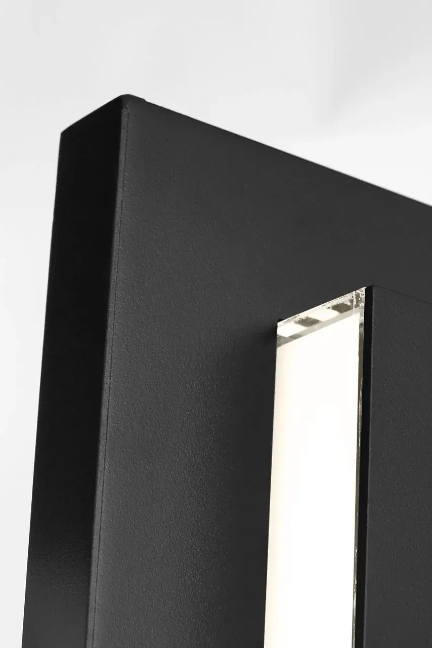 Aspen 60 Outdoor Wall Sconce in Black - Image 4