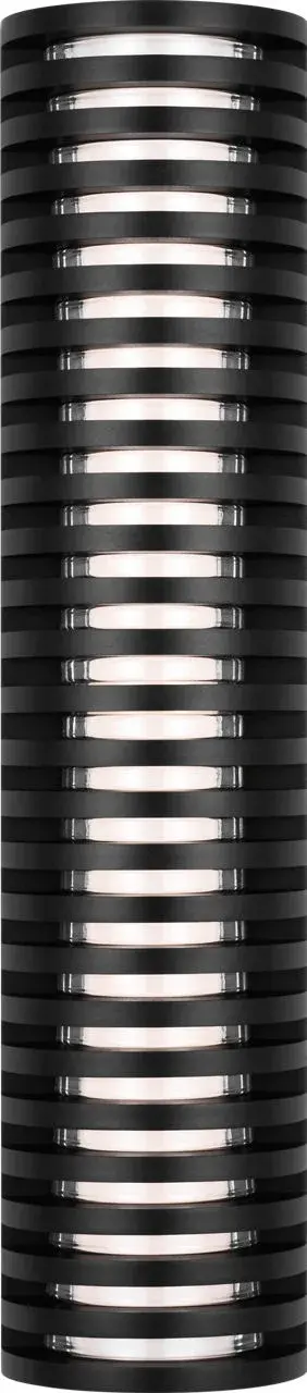 The Quoddy 27" outdoor wall sconce combines substantial scale with contemporary design. Featuring 2700K warm LED lighting and exceptional 90 CRI color rendering, it delivers both architectural presence and superior illumination quality.