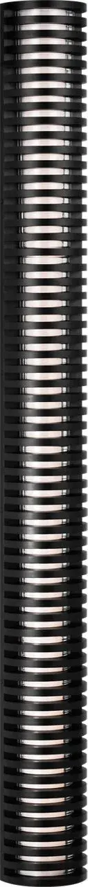 The Quoddy 61" wall sconce delivers exceptional scale and presence for large outdoor spaces. With warm 2700K LED lighting and superior 90 CRI color rendering, it combines architectural drama with premium illumination quality. - alternate view