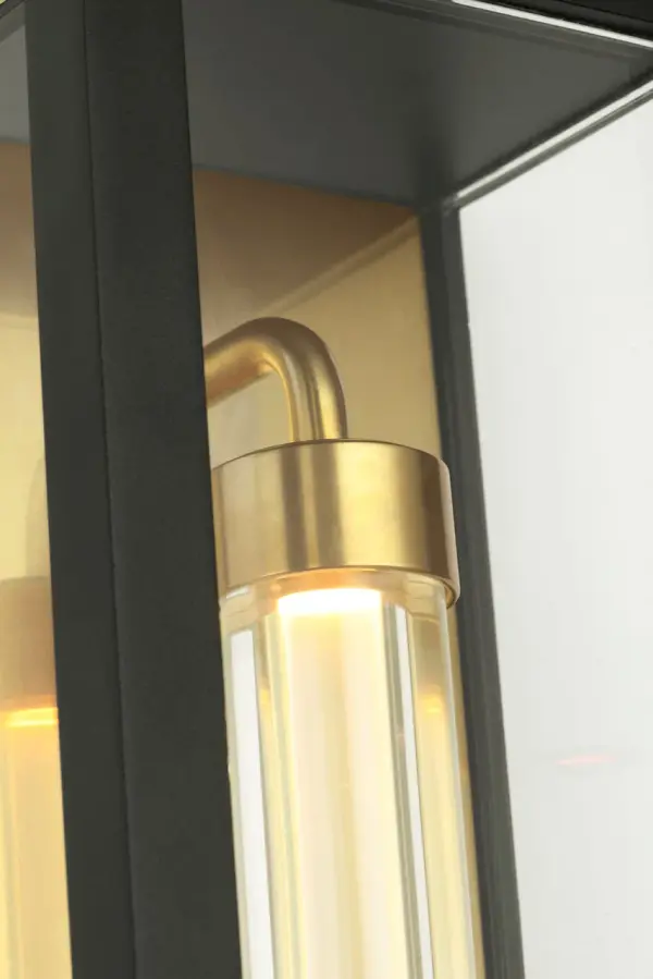 Enferme 15" Outdoor Wall Sconce in Outdoor Black - Image 4