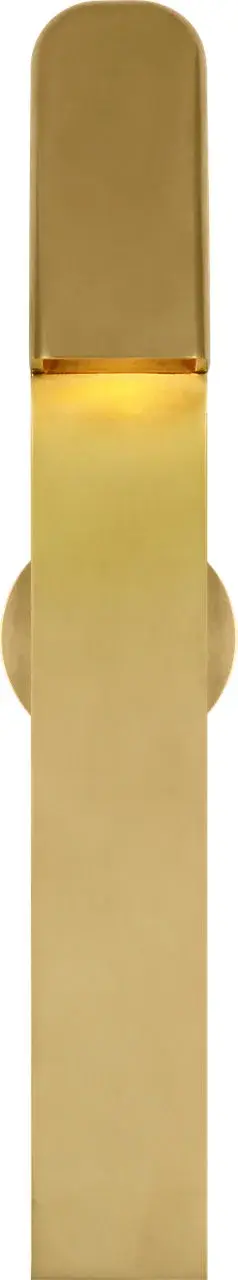 Froler 17" Outdoor Wall Sconce in Hand-Rubbed Antique Brass - Image 4