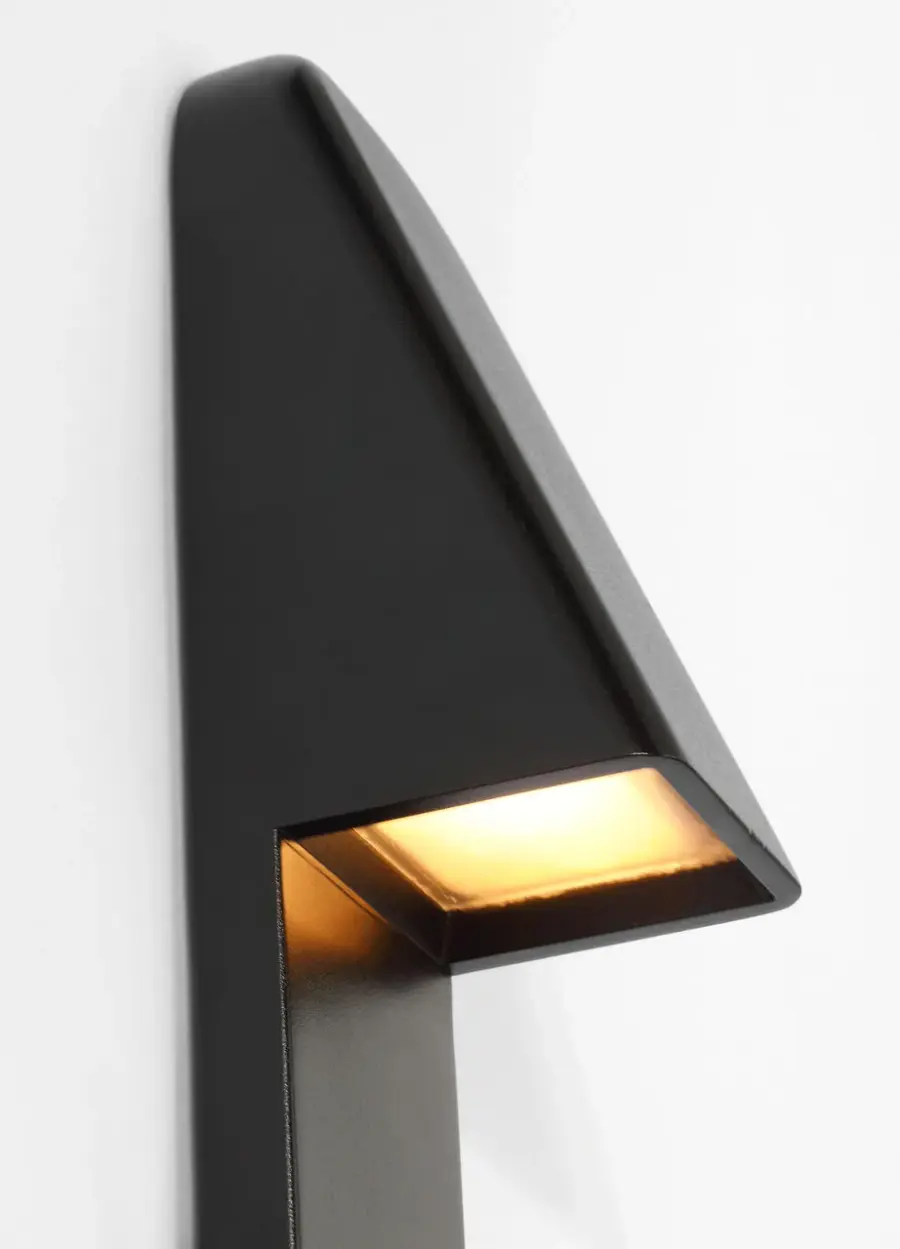 Froler 17" Outdoor Wall Sconce in Outdoor Black - Image 6