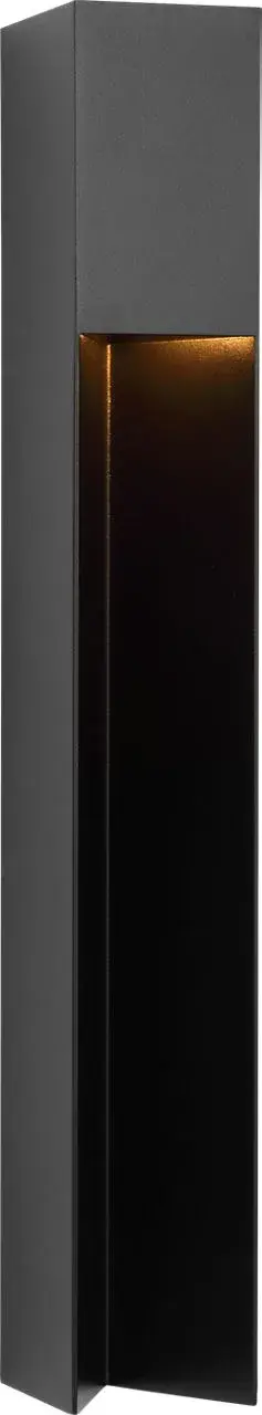Christov 17" Outdoor Wall Light in Outdoor Black - Image 1