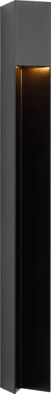 Christov 24" Outdoor Wall Sconce in Outdoor Black - Image 1