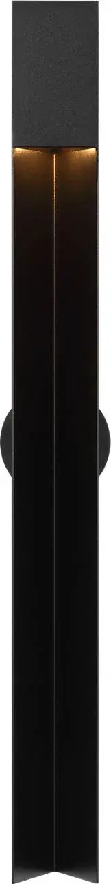 Christov 24" Outdoor Wall Sconce in Outdoor Black - Image 4