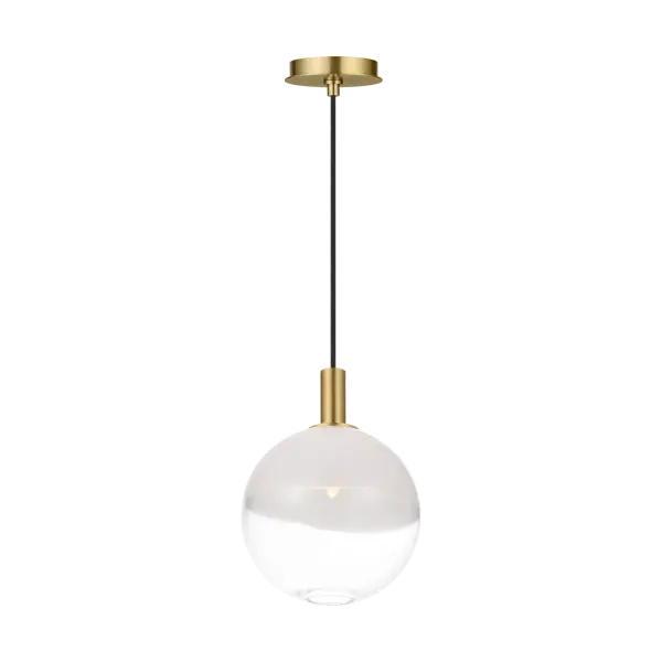 Torian Small Pendant in Burnished Brass - Image 3