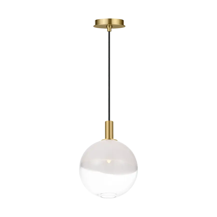 Torian Small Pendant in Burnished Brass - Image 3