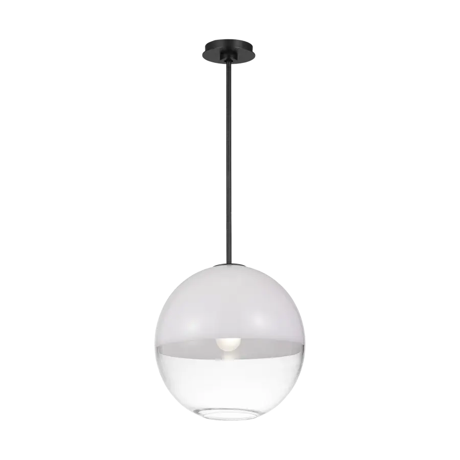 Torian Medium Pendant in Aged Iron - Image 3