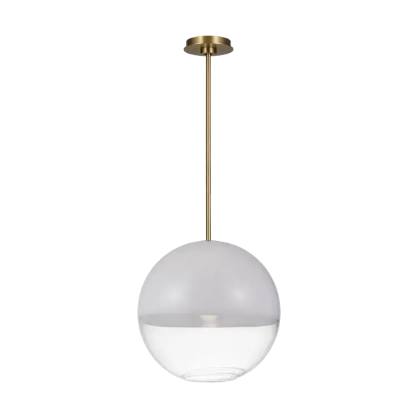 Torian Medium Pendant in Burnished Brass - Image 3